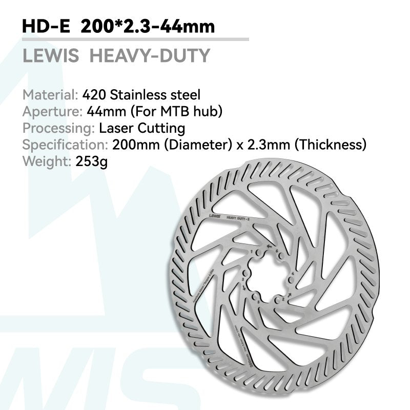 Lewis HD-E Disc Rotor 2.3mm
