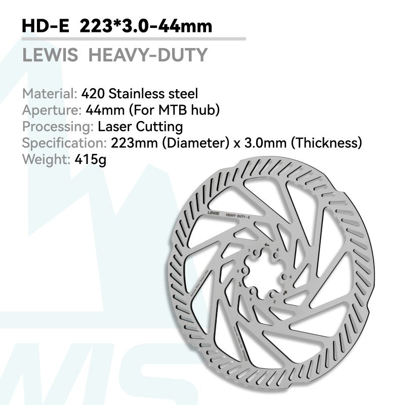 Lewis HD-E Disc Rotor 2.3mm