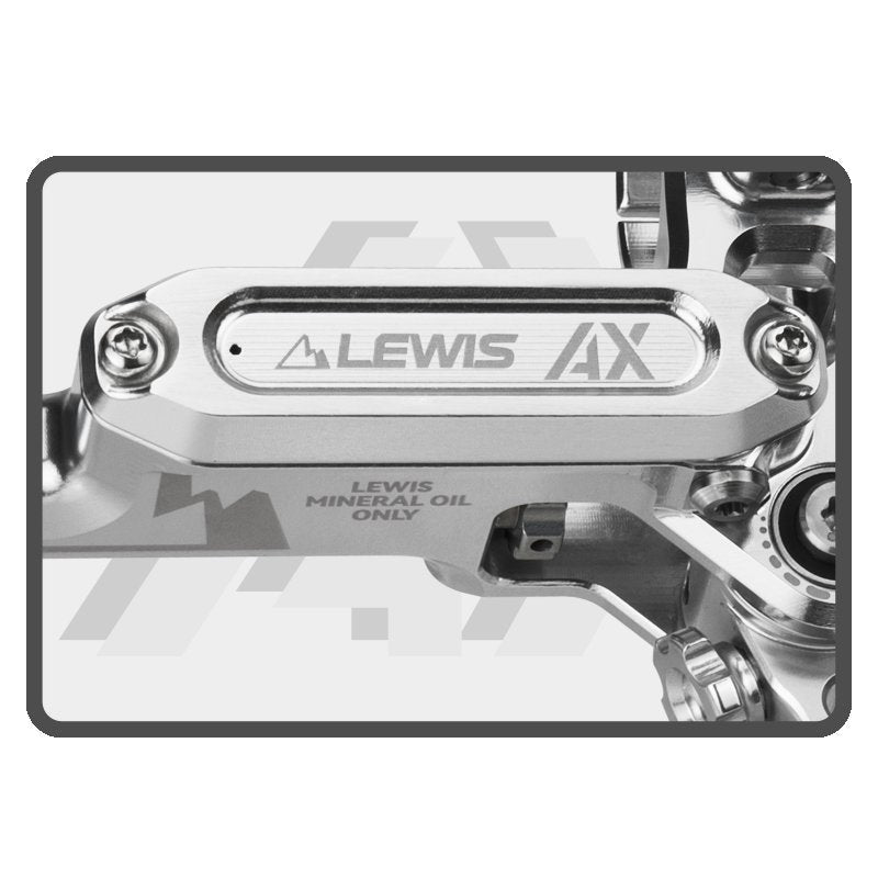 Lewis AX 4 Piston Hydraulic Bicycle Disc Brake Kit