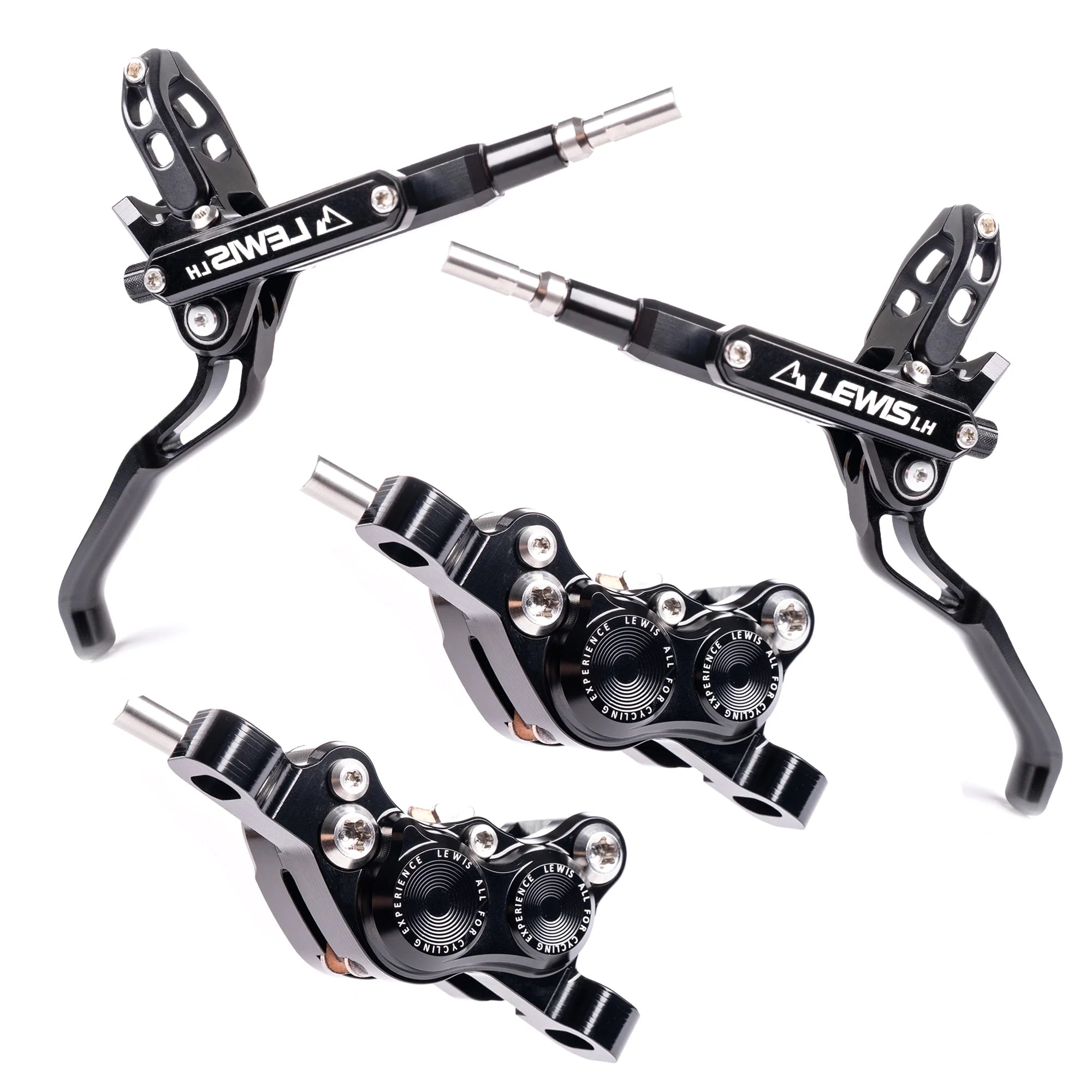 Lewis LH4 4 Piston Hydraulic Bicycle Disc Brake Kit – Lewis Bike Australia