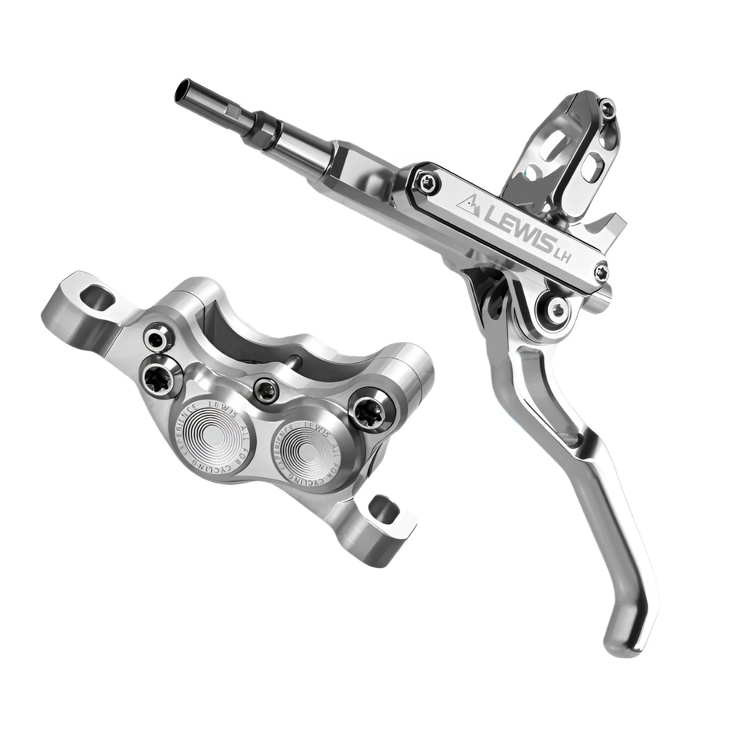 Lewis LH4 4 Piston Hydraulic Bicycle Disc Brake Kit