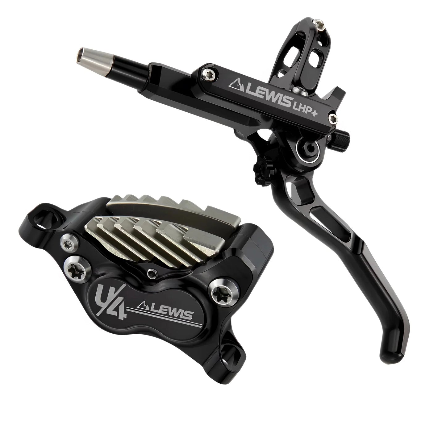 Lewis LHP-U4 4 Piston Hydraulic Bicycle Disc Brake Kit