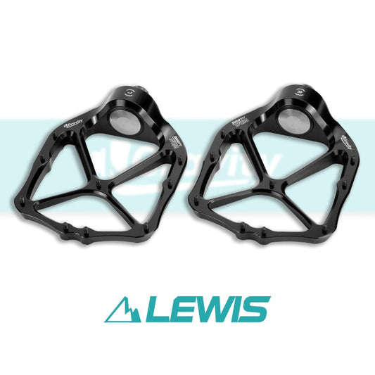 Lewis ALU Gravity Axle-less Drop Style Pedals